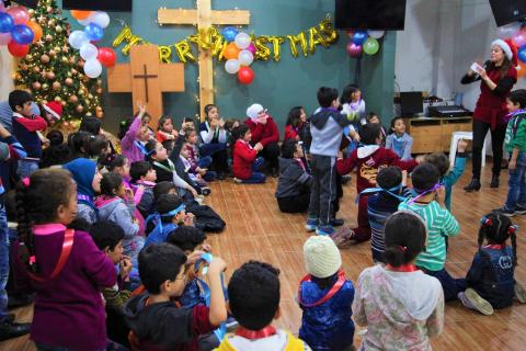 Christmas Event for Syrian Refugees Kids