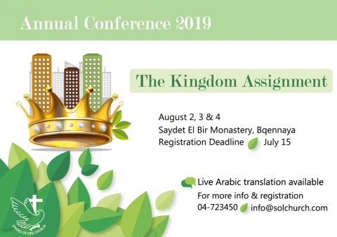 Annual Conference 2019: The Kingdom Assignment