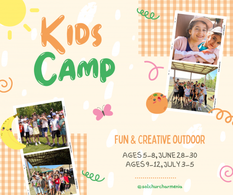 Summer Kids’ Camp in Getamej, Armenia