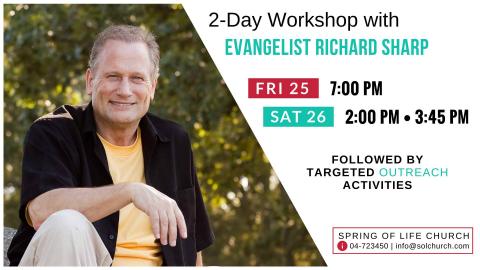 2-Day Workshop with Evangelist Richard Sharp
